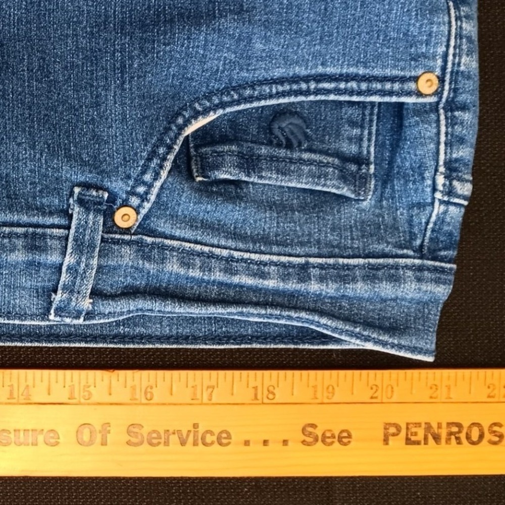 Gloria Vanderbilt Amanda Classic Tapered Jeans Womens 20W Short Medium Wash Blue - Picture 2 of 15